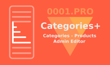 Categories Plus Admin Editor